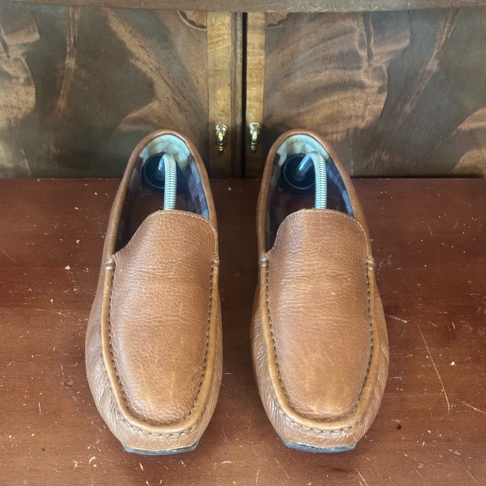 LL Bean Leather House Shoes
